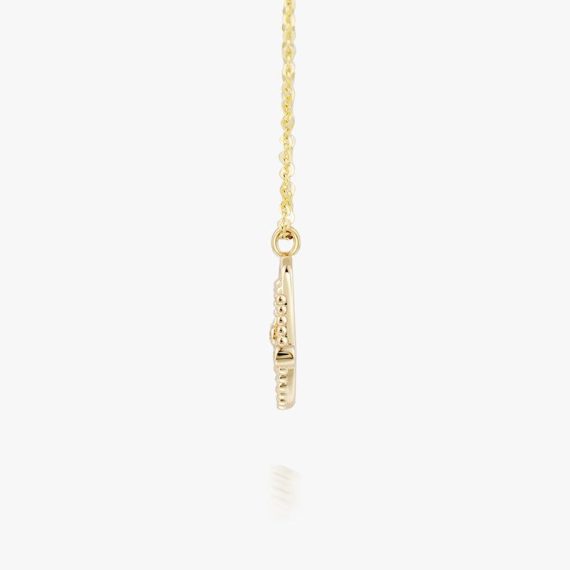 Noa 14K Solid Gold Universe Diamond Necklace